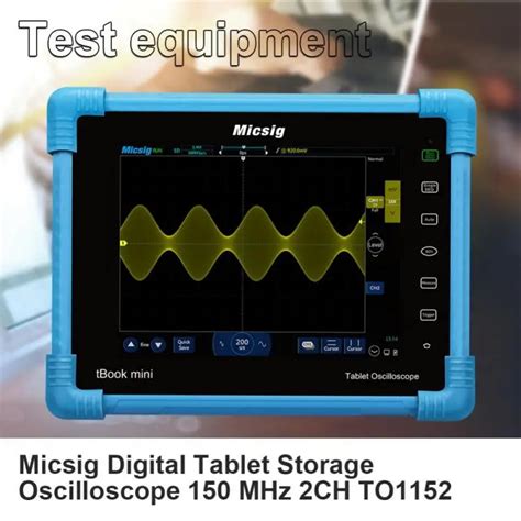 150MHz 2CH TO 1152 Oscilloscope Digital Tablet Storage Oscilloscope ...