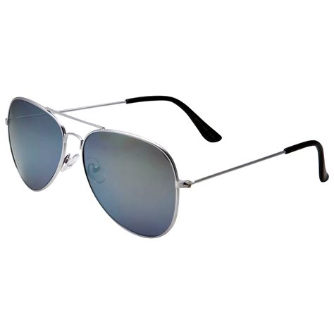 Grinderpunch Aviator Style Classic Mirrored Lens Adult Sunglasses For Men Women