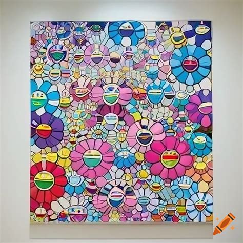 Artwork Collaboration By Chiho Aoshima And Takashi Murakami On Craiyon