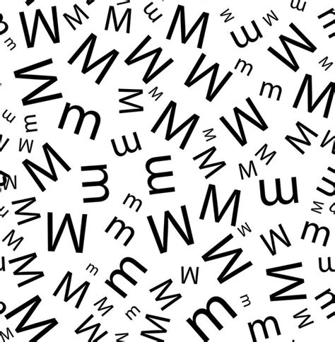 Premium Vector Seamless Vector Pattern In Letters Random Letters