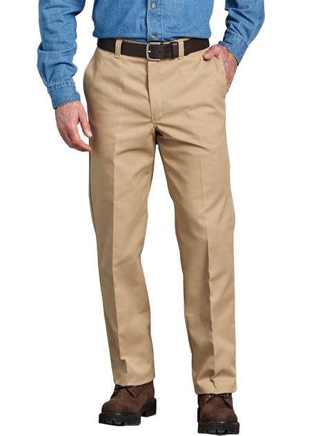 Genuine Dickies Big Men S Regular Fit Straight Leg Flat Front Pant