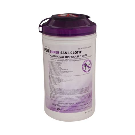 General Disinfectant Wipes Sani Cloth Super Xl Wipe Canister