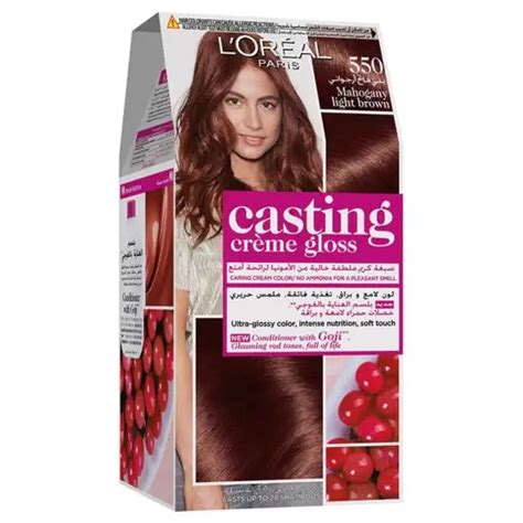 Loréal Paris Casting Creme Gloss 550 Mahogany Light Brown