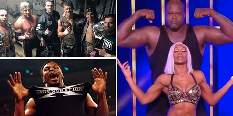 Shaq & 9 Other Celebrities Who Appeared In Multiple Wrestling Promotions