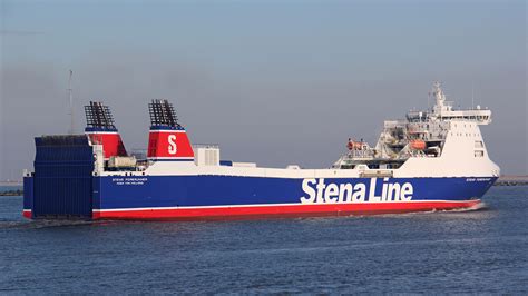 Stena Foreteller Freight Route Between Rotterdam And Harwich Stena