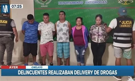 Chiclayo Policía desarticuló banda que vendía droga por delivery Canal N