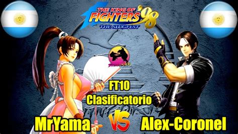 KOF 98 MrYama Alex Coronel FT10 Clasificatorio Para