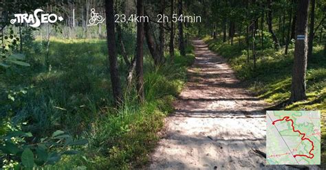 Trasa Rowerowa Wawer Mazowiecki Park Krajobrazowy Niebieski Szklak