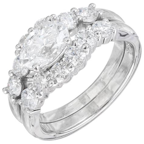 Gia Certified Carat Radiant Cut Diamond Platinum Engagement Ring