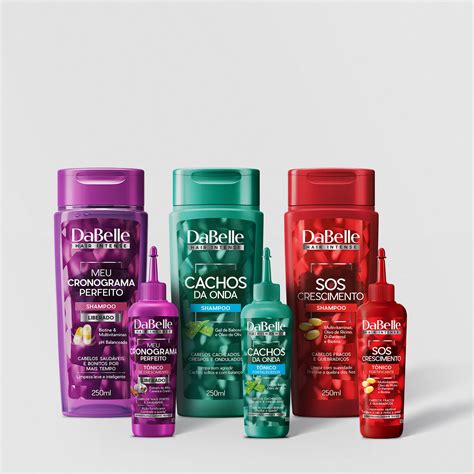 Shampoo Dabelle Qual O Melhor - DaBelle Kit Crescimento Completo 6 Produtos