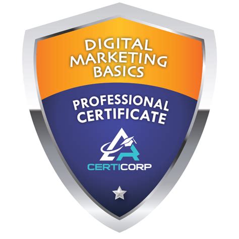 Digital Marketing Basics Professional Certificate Eng Certicorp