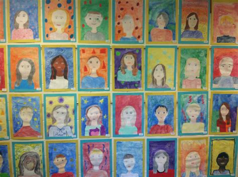 56 Grade Self Portraits Kids Art Projects Art Projects Art