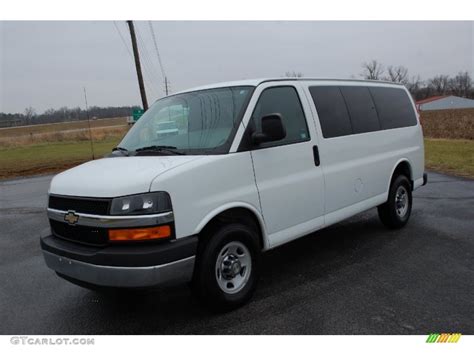 2012 Summit White Chevrolet Express LT 3500 Passenger Van 99862999