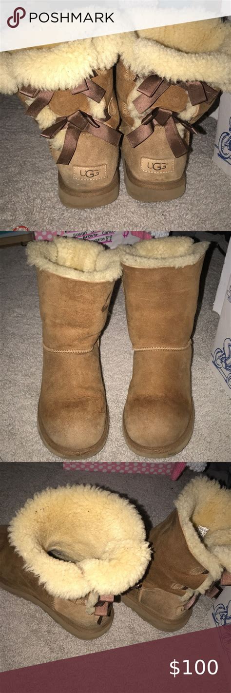 Chestnut Brown Bailey Bow Ugg Boots