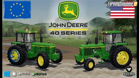 John Deere 40 Series V10 For Fs19 By Blacksheep Modding