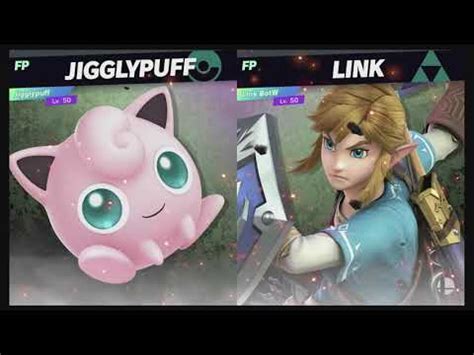 Super Smash Bros Ultimate Amiibo Fights Pm Poll Jigglypuff Vs Link