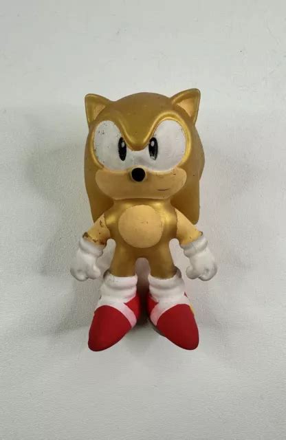 Figurine Extensible Heroes Of Goo Jit Zu Classic Gold Stretch Sonic The