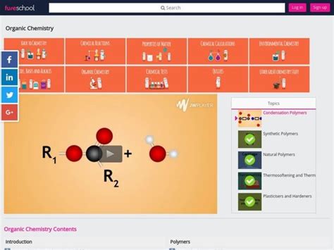 Condensation Polymers Instructional Video for 10th - Higher Ed | Lesson Planet