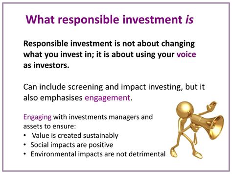 Ppt Responsible Investment What It Is What Its Not And Why It