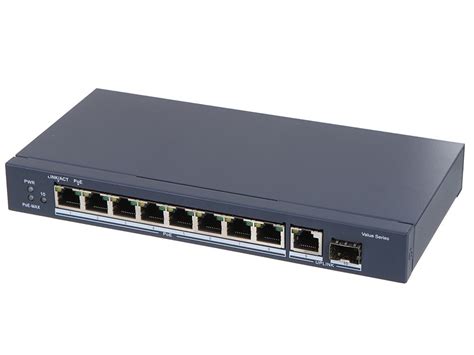 Коммутатор Hikvision DS-3E0510P-E/M - купить по выгодной цене в ...