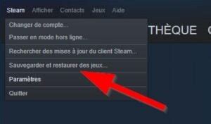 Comment Sauvegarder Ses Jeux Ou Programmes Steam Malekal