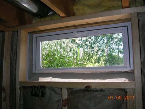 How To Frame A Window In Basement Openbasement