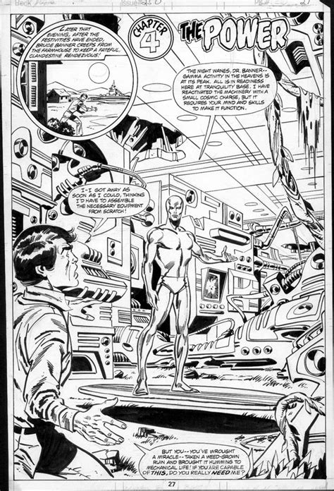 Comic Art For Sale From Coollines Artwork BUSCEMA SAL Incredible