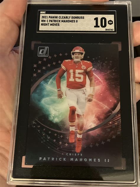 Clearly Donruss Mahomes Night Moves Sgc Jeff Sanders Flickr