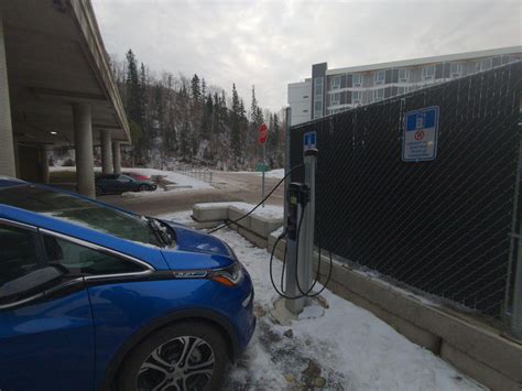 Public Library Prince George BC EV Station