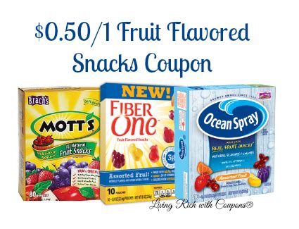 New $0.50/1 Fruit Flavored Snacks Coupon – Better Than FREE at Stop ...