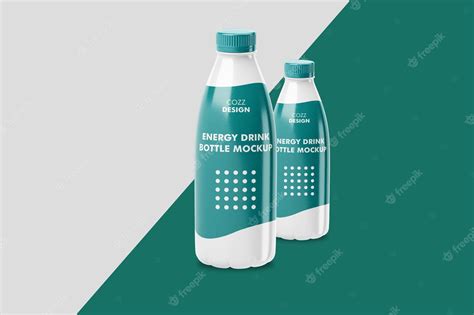 Premium Psd Plastic Bottle Design Mockup