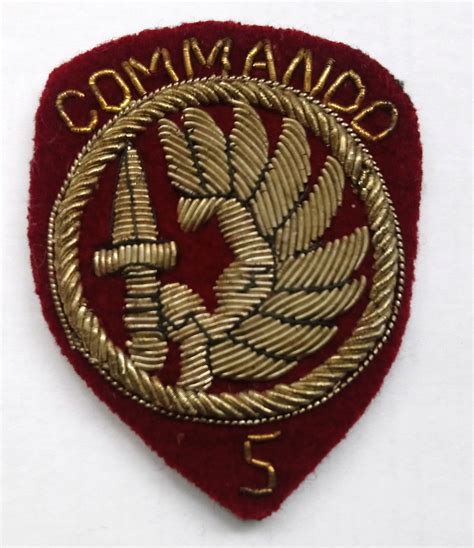 Insigne Commando Parachutiste N 5