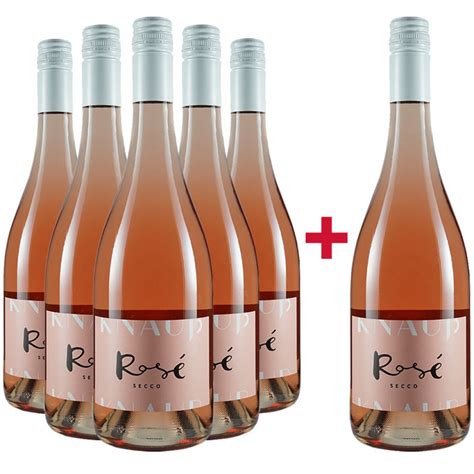 Knauß 5 1 Paket Secco Rosé BIO bei WirWinzer bestellen