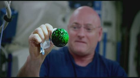 Amazing Nasa Science Experiment Filmed In Space Youtube