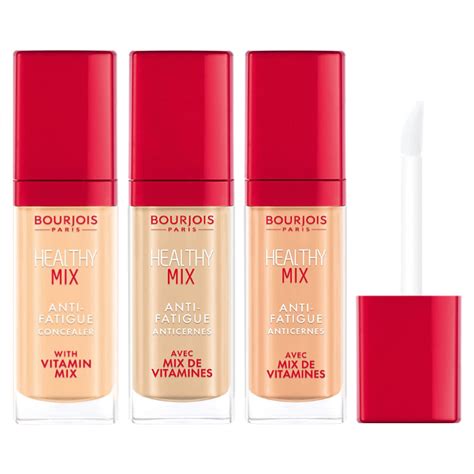 Bourjois Healthy Mix Anti Fatigue Concealer Pack Of 3 Exquisite Cosmetics