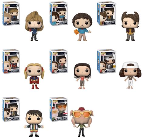 Funko Pop Vinyl FRIENDS The TV Series Second Wave Friends Cast