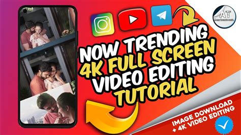 How To Editing Now Trending K Full Screen Whatsapp Status Part