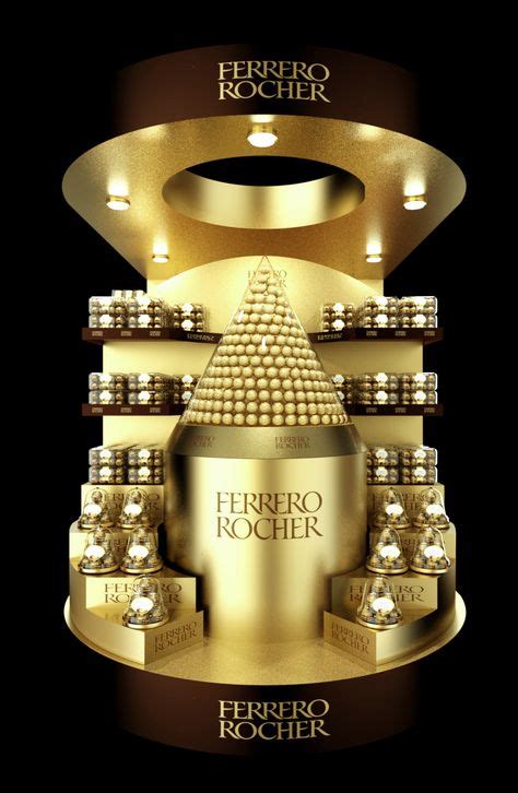 26 Ferrero Rocher Displays For Chocolat Products Ideas Ferrero