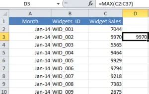 Formula Friday- Excel Tip- Using the MAX formula in Excel - How To ...