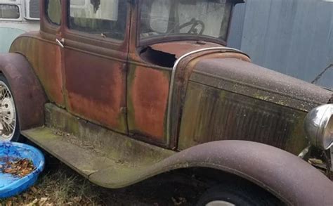 Period Hot Rod 1931 Ford Model A V8 Barn Finds