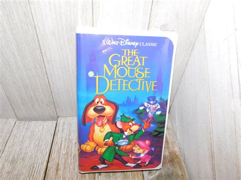 The Great Mouse Detective Vhs 1992