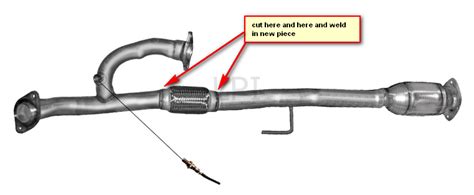 Toyota Camry Exhaust Flex Pipe