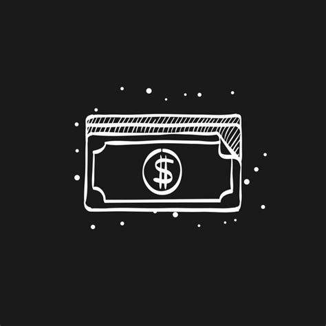 Premium Vector | Money doodle sketch illustration