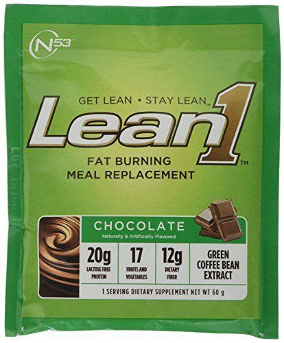 Nutrition 53 Lean 1 Dietary Supplement Chocolate Pack Of 15 Click For Special Deals Dietary