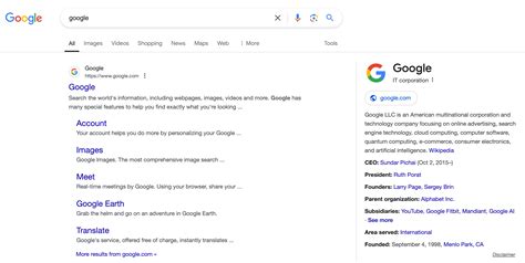 Google Testing Card Style Knowledge Panel Design On Desktop