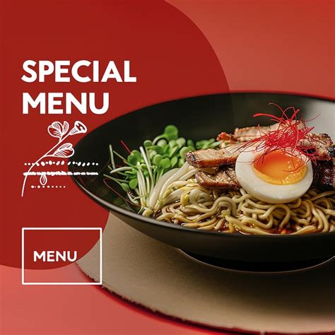 Delicious Food Restaurant Instagram Posts Premium Ai Generated Image