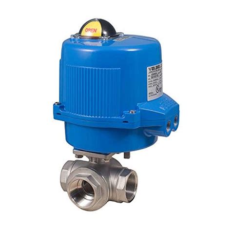 Bonomi North America M8e069 002 2 2 Direct Mount T Port Steel Reduced Port Ball Valve And 24vdc