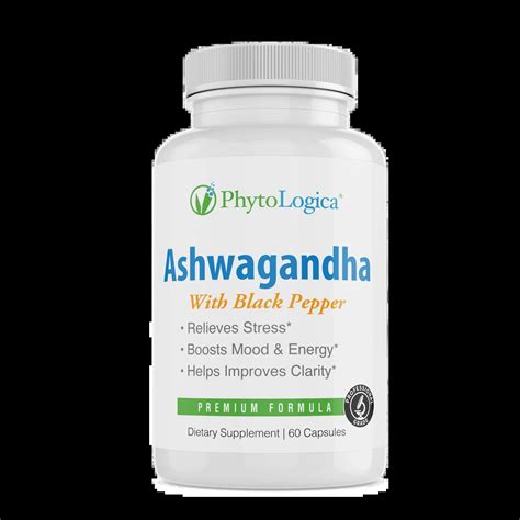 Ashwagandha Capsules 1300 Mg PhytoLogica