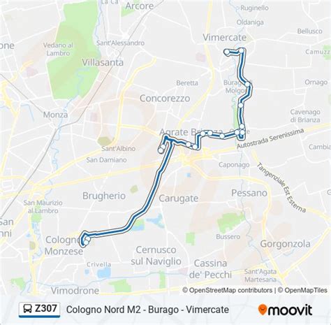 Linea Z Orari Fermate E Mappe Cologno Nord M Aggiornato