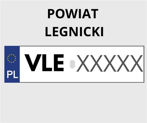 Legnica Nowe tablice rejestracyjne czekają Zmiany także w powiecie